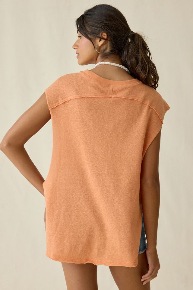 BDG Echo Beach Graphic Oversized Muscle Tee #2