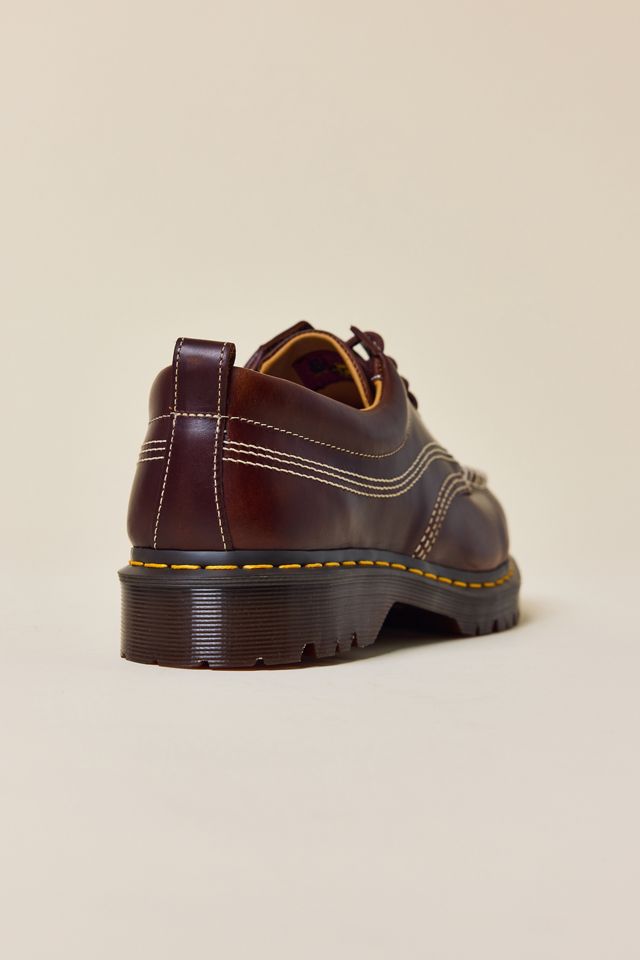 Dr. Martens Men's Lowell Leather Moc Toe Shoes #3
