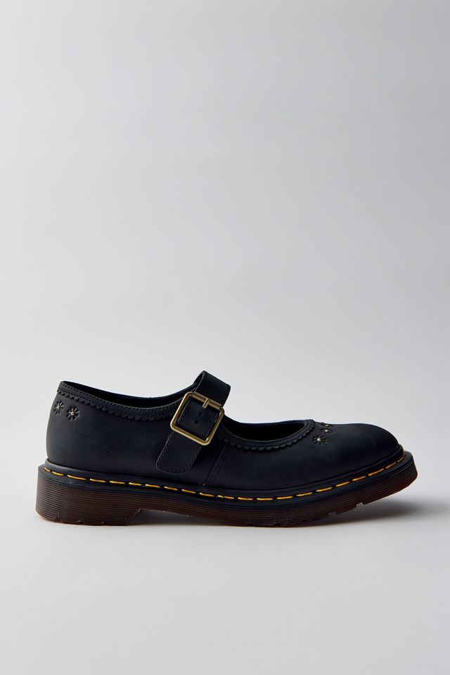 Dr. Martens Women's Flower Mary Jane Shoes #3