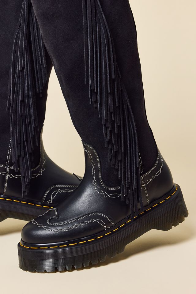 Dr. Martens Women's Desert Rodeo Quad Hi Leather & Suede Boots #1