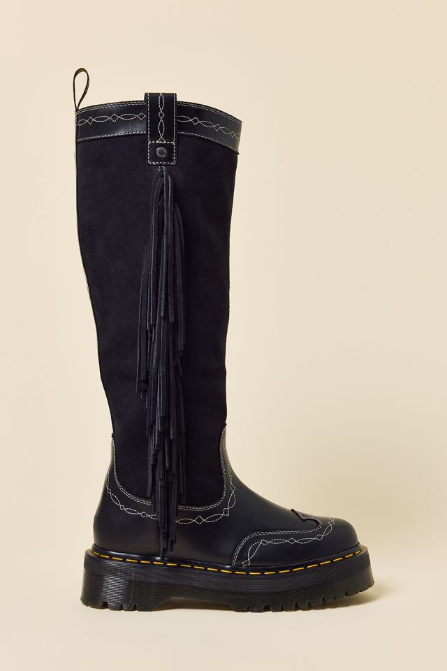 Dr. Martens Women's Desert Rodeo Quad Hi Leather & Suede Boots #2