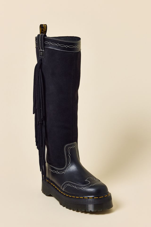Dr. Martens Women's Desert Rodeo Quad Hi Leather & Suede Boots #3