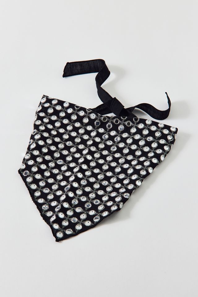 Foulard triangulaire miroité Out All Night #1