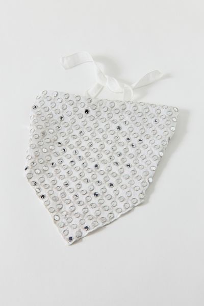 Out All Night Mirrored Triangle Headscarf