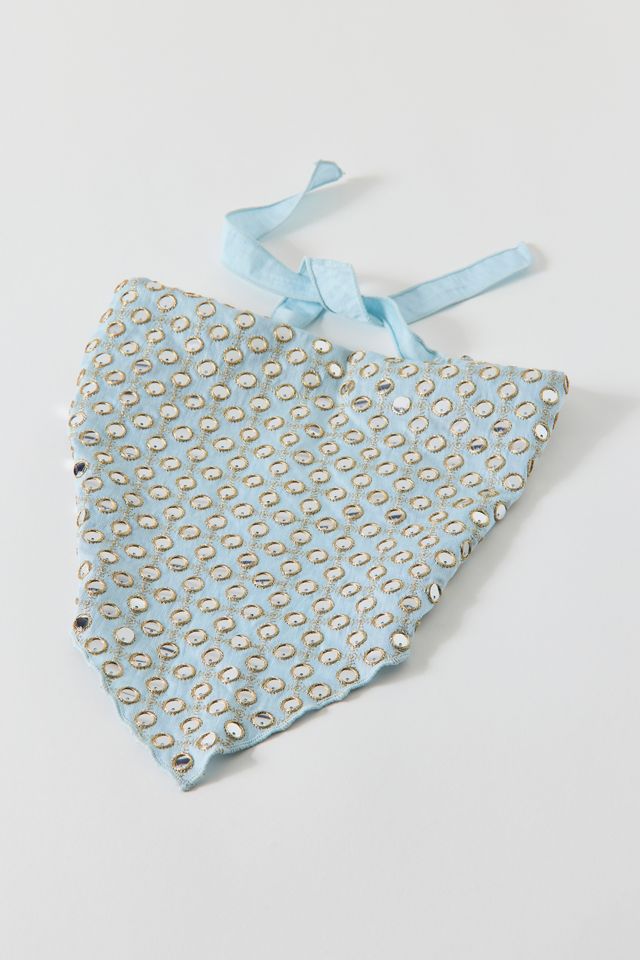 Out All Night Mirrored Triangle Headscarf #2