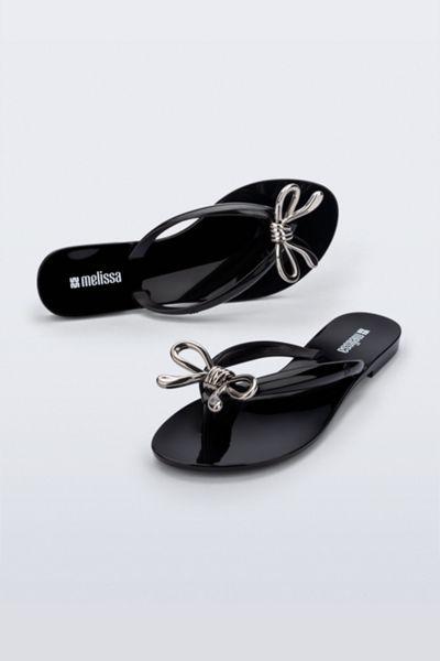 Melissa Harmonic Iris Bow Jelly Sandals