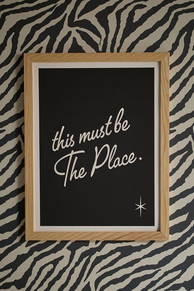poiseparadise This must be the place 3 Art Print