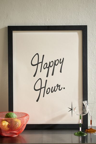 poiseparadise Happy hour 2 Art Print
