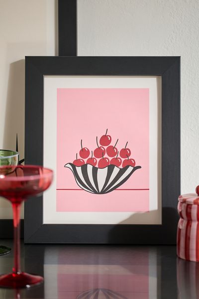 AthenesAtelier Martini Three Olives Art Print | Urban Outfitters