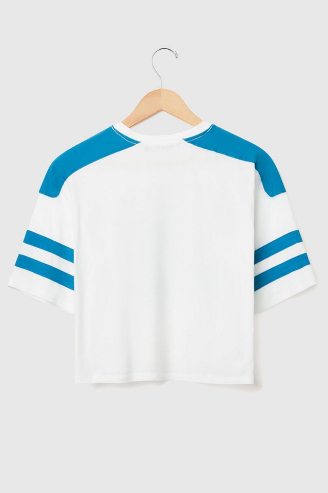 Junk Food NFL Striped Crop Tee #1