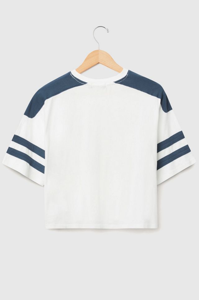 Junk Food NFL Striped Crop Tee #1