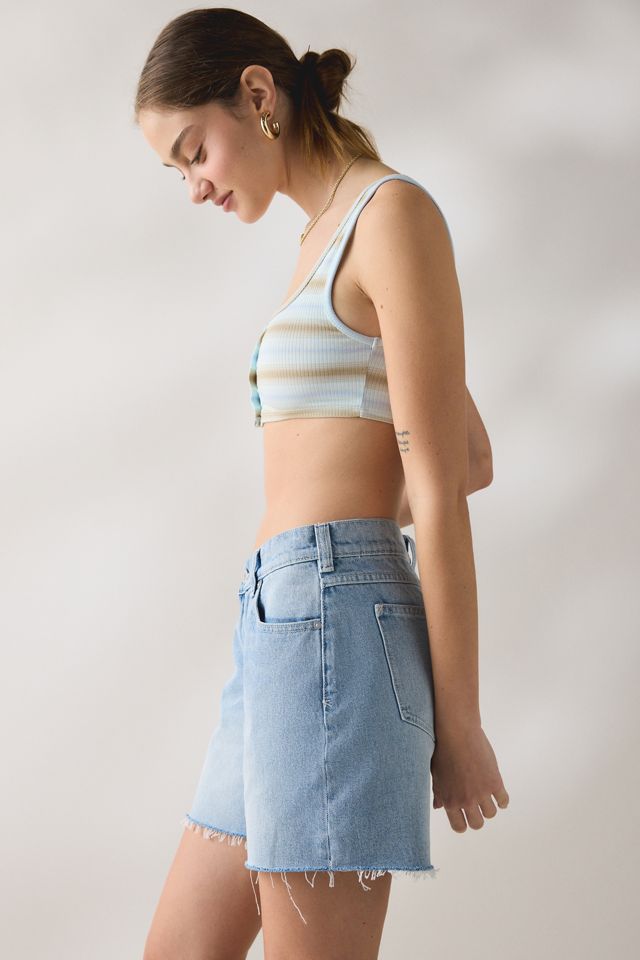 Abrand 99 Jordan Wash Low-Rise Boyfriend Denim Shorts #2