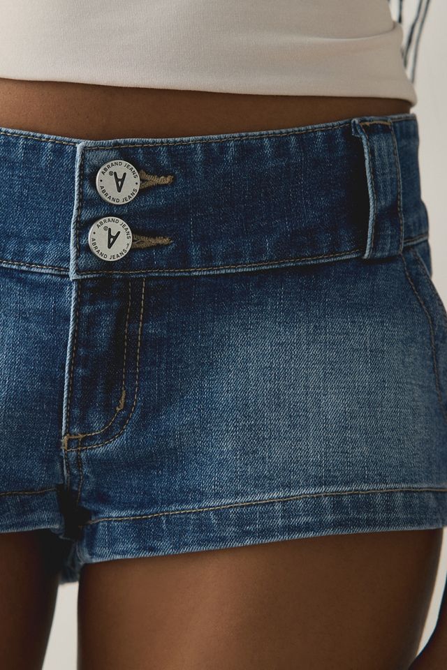 Abrand 00 Super Low-Rise Mini Denim Shorts | Urban Outfitters