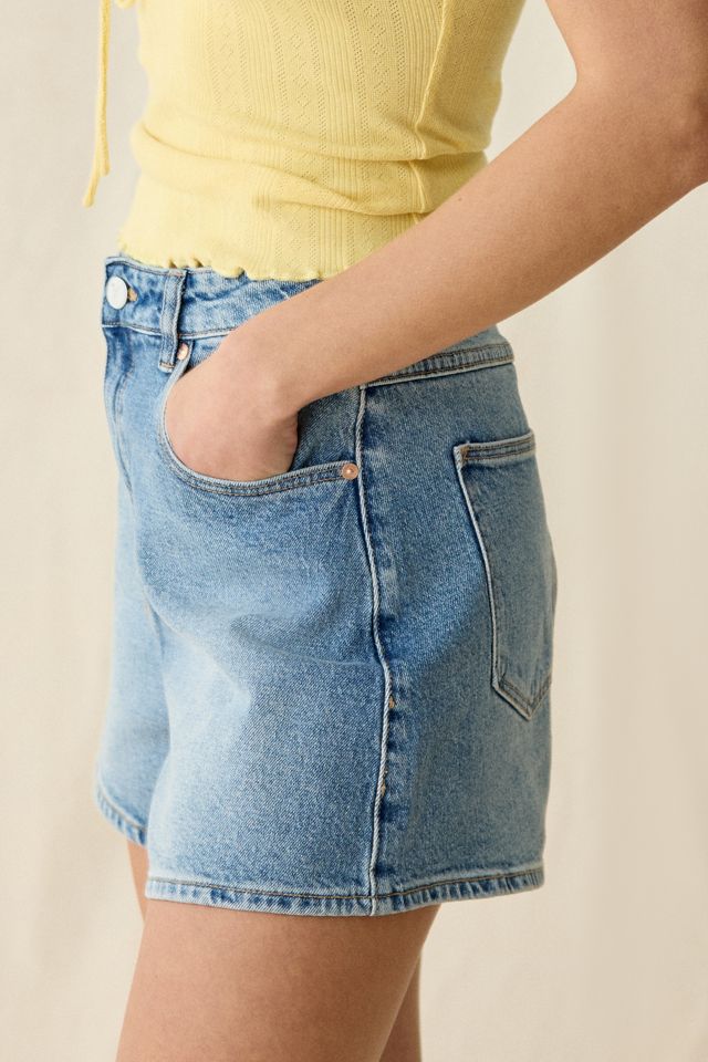 Abrand Venice Selena High-Rise Denim Shorts #3