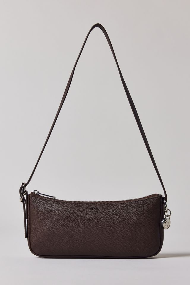 BAGGU Recycled Leather Pochette Bag #1