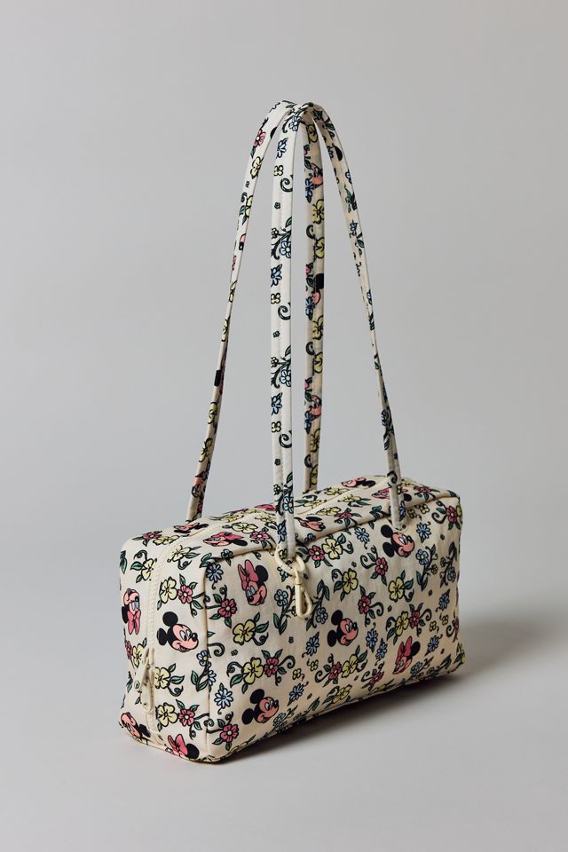 DISNEY | BAGGU Nylon Bowler Bag - Storybook Floral #1
