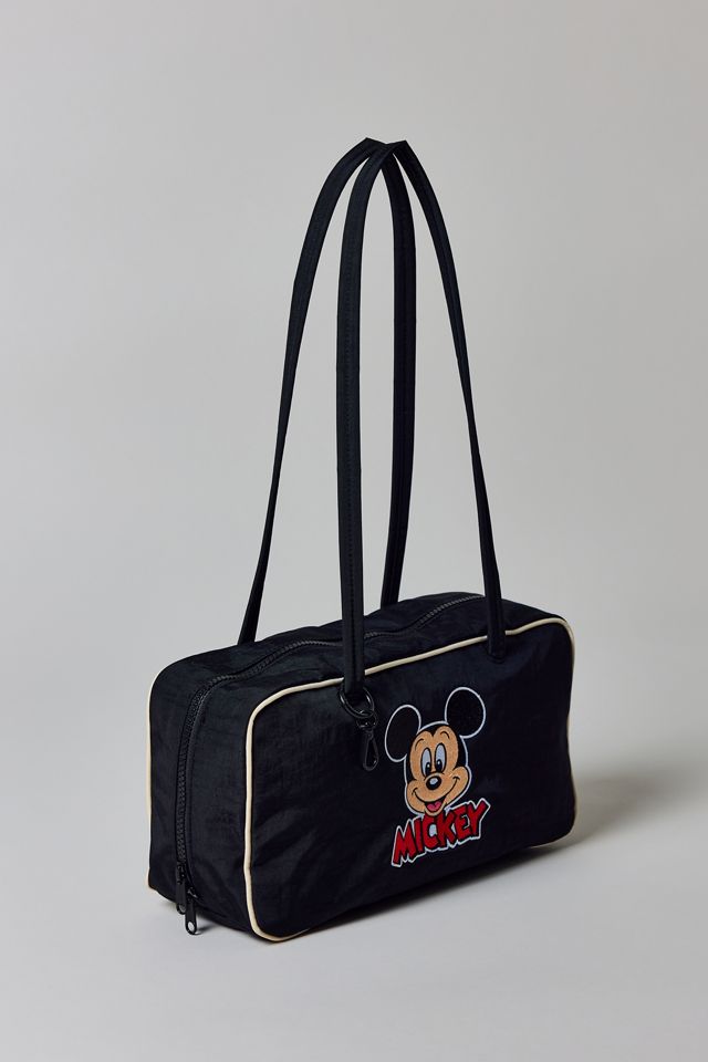 DISNEY | BAGGU Nylon Bowler Bag - Embroidered Mickey Mouse Club #1