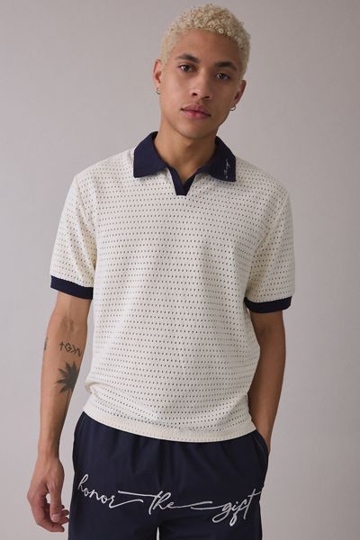 Honor The Gift Pique Collared Polo Sweater