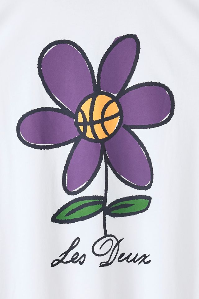 Les Deux Flower Graphic Tee #1
