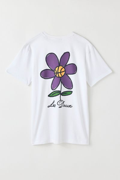 Les Deux Flower Graphic Tee