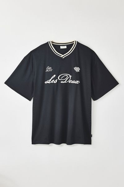Les Deux Mesh Jersey Tee