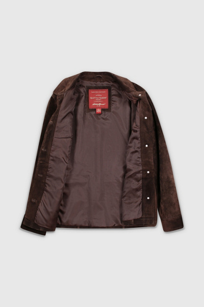 Vintage 90s Brown Suede Jacket