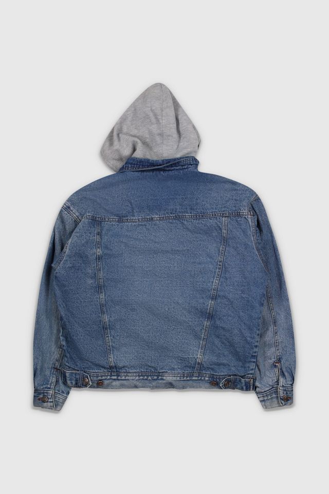 Vintage 90s Denim Hooded Jacket | Urban Outfitters