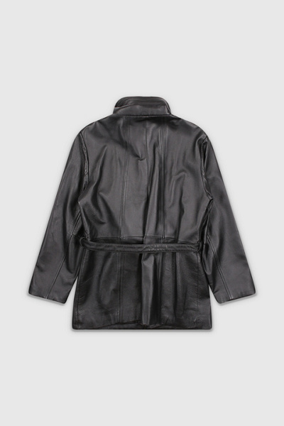 Vintage 90s Black Leather Jacket