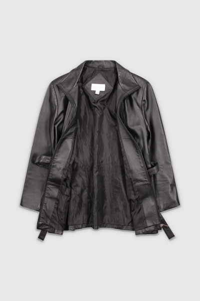 Vintage 90s Black Leather Jacket