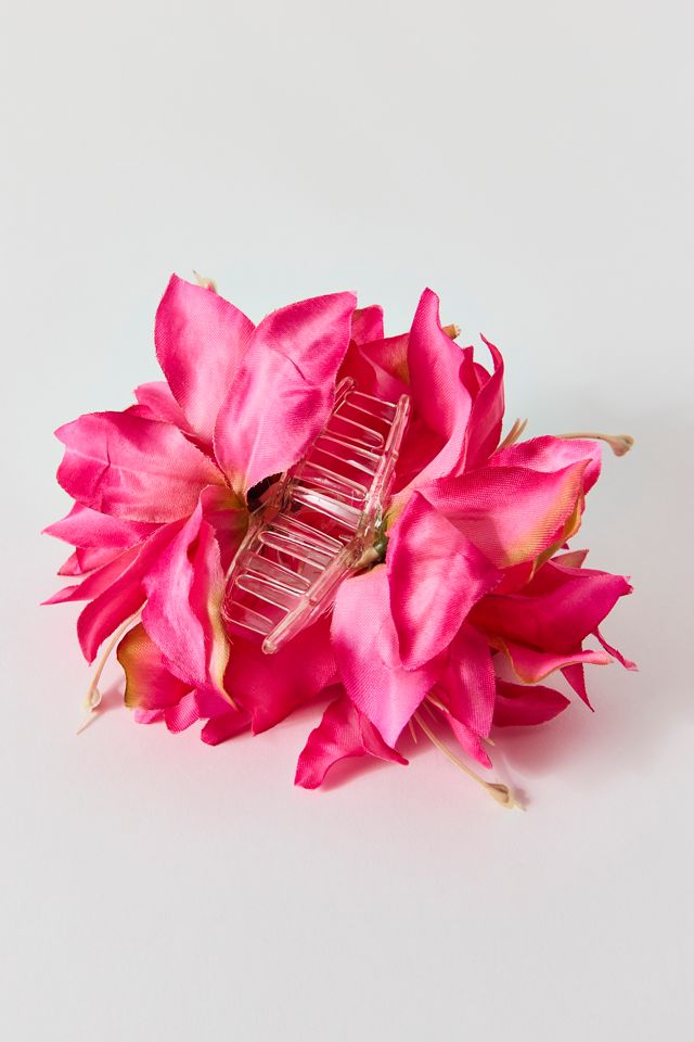 Gladiolus Flower Claw Clip #3