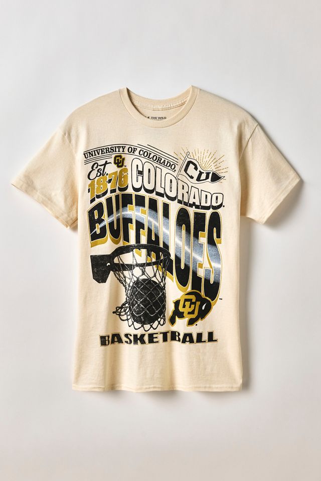 NCAA Colorado Buffaloes Basketball Graphic Tee #1