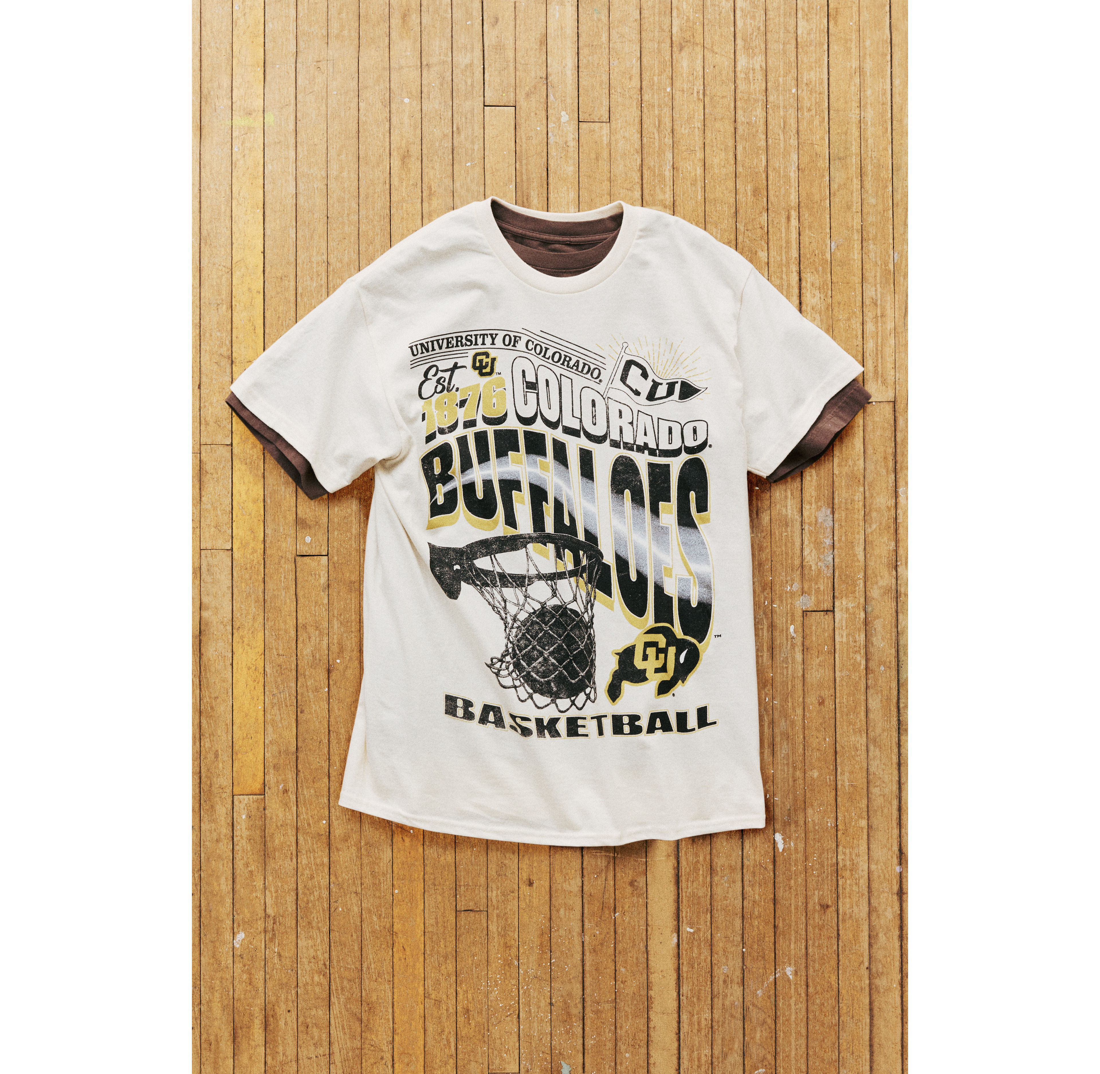 NCAA Colorado Buffaloes Basketball Graphic Tee