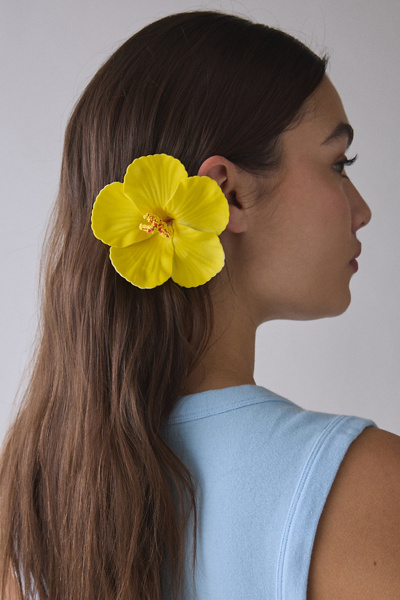 Hibiscus Flower Hair Clip & Brooch