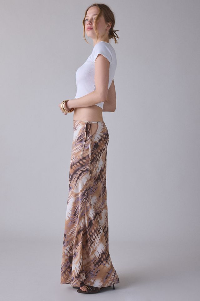 Kimchi Blue On The Side Cutout Tie Maxi Skirt #2