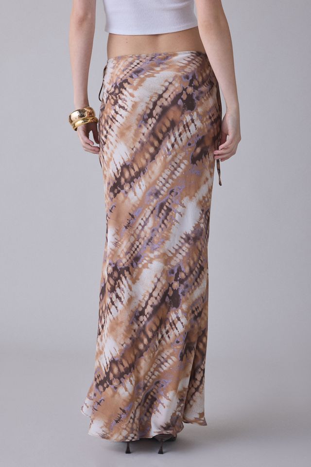 Kimchi Blue On The Side Cutout Tie Maxi Skirt #3