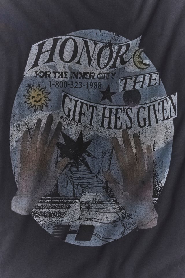 Honor The Gift He's Given Graphic Tee #1