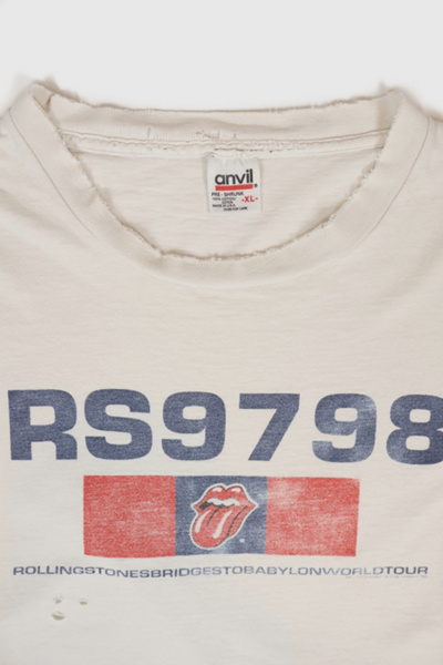 Vintage The Rolling Stones '97-'98 Tour Distressed Tee