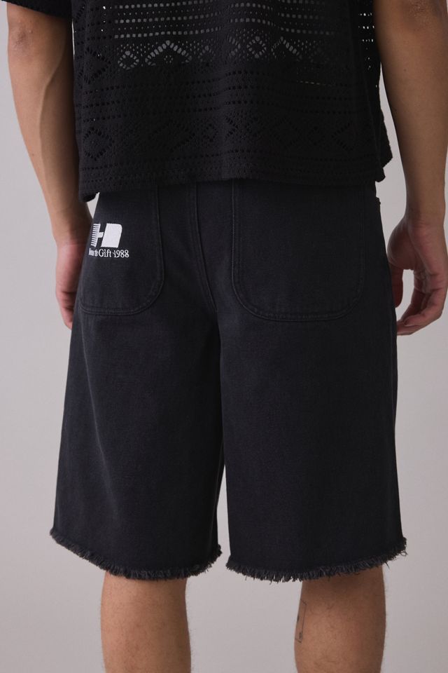 Honor The GIft Frayed Hem Denim Shorts #2