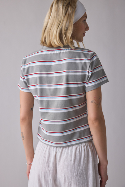 Lioness Loft Stripe Baby Tee
