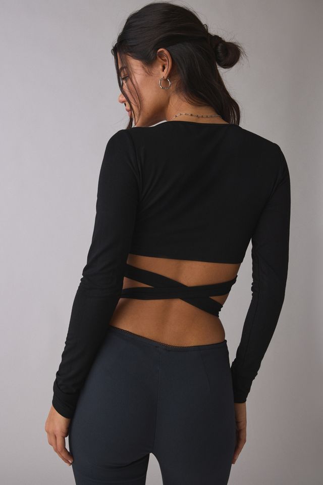 Lioness Boundless Long Sleeve Wrap Top #2
