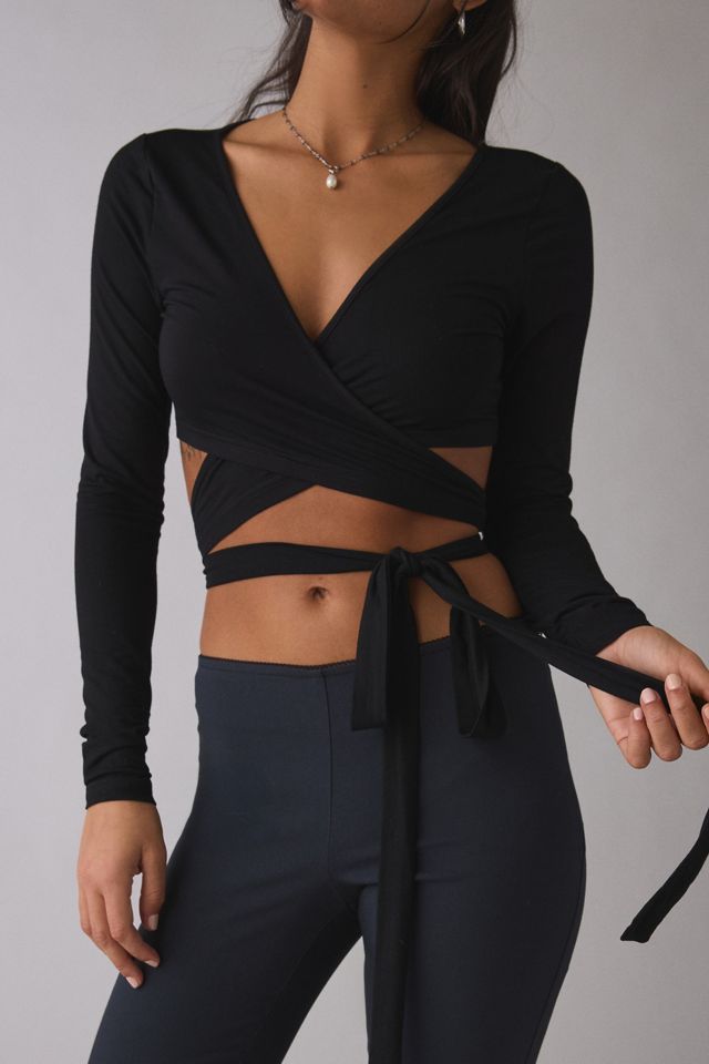 Lioness Boundless Long Sleeve Wrap Top #4