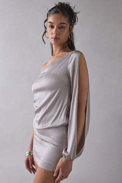 Silence + Noise - Robe longue à découpes Sade - Urban Outfitters