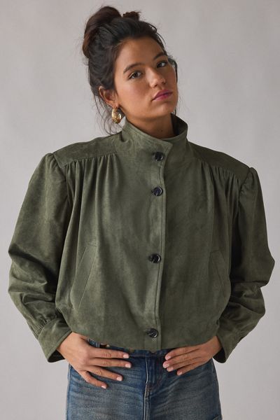 Lioness Luminous Faux Suede Jacket