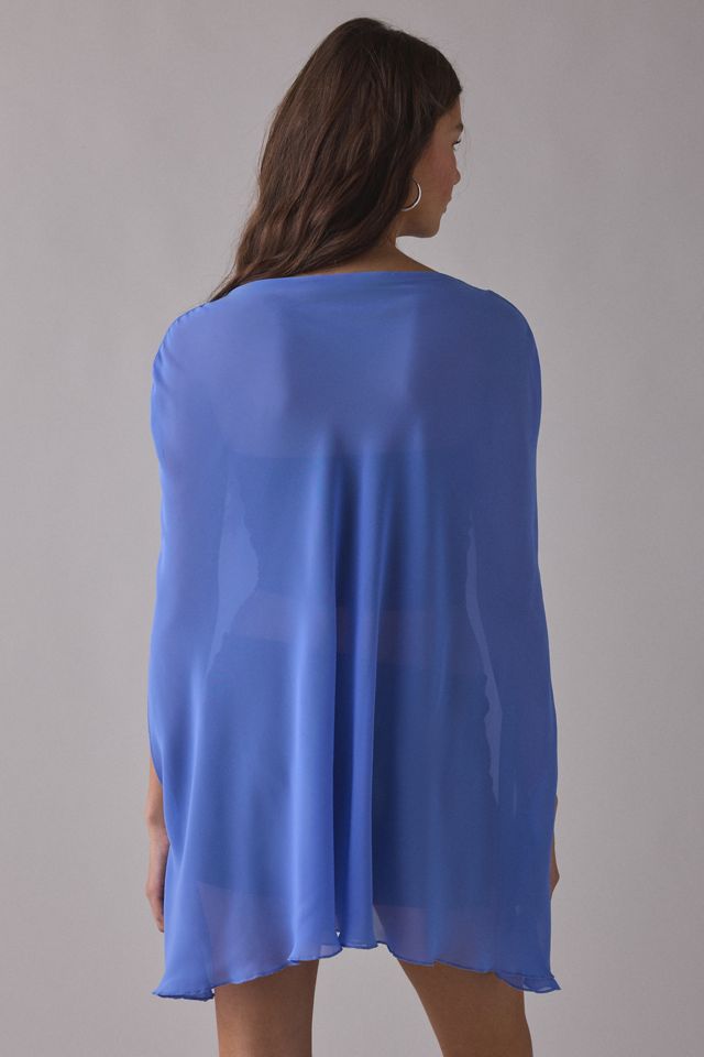 Lioness Aura Sheer Boatneck Poncho #2