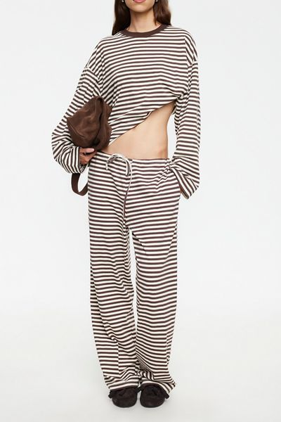 Lioness Bloom Striped Pull-On Pants