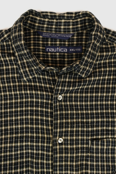 Vintage Plaid Nautica Button-Down Shirt