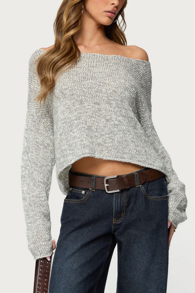 Edikted Florentina Off Shoulder Sweater #3