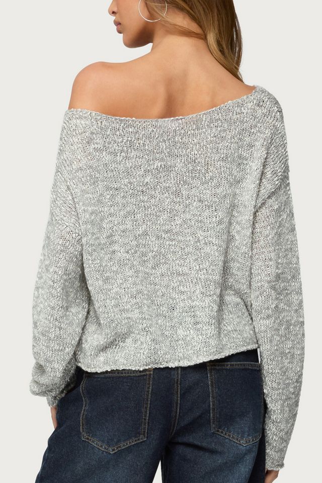 Edikted Florentina Off Shoulder Sweater #4