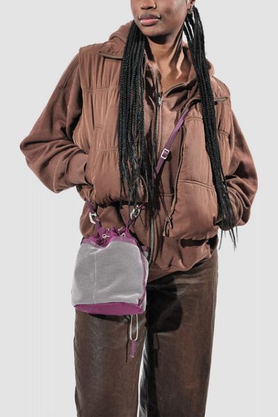 BABOON TO THE MOON Drawstring Crossbody Pouch