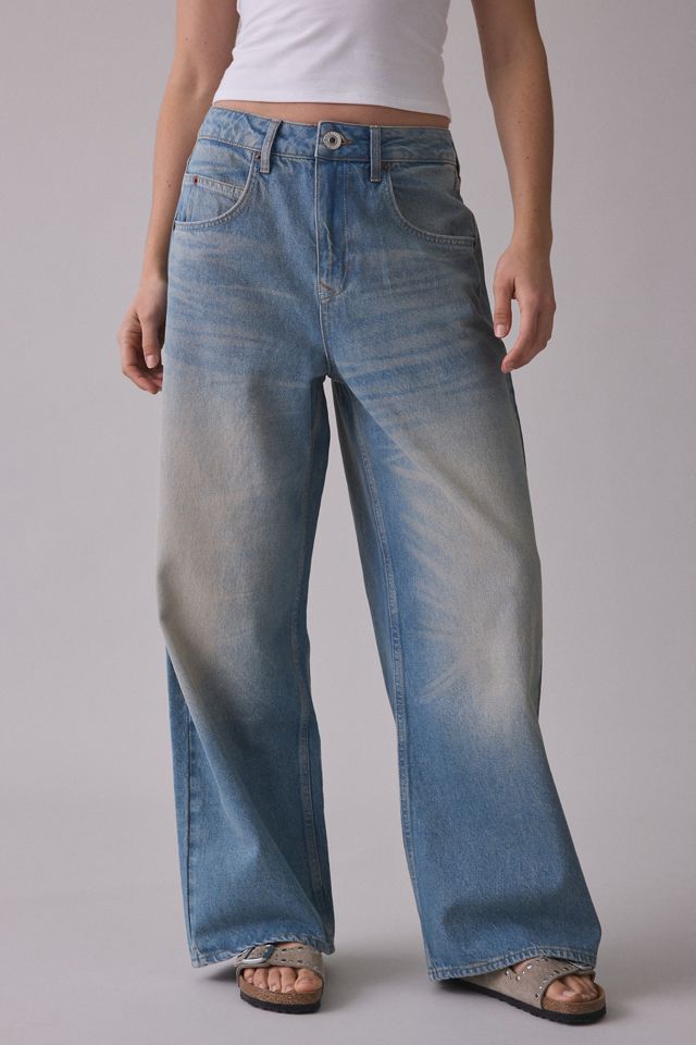 BDG Jaya Angel Wings Graphic Baggy Boyfriend Jeans #4